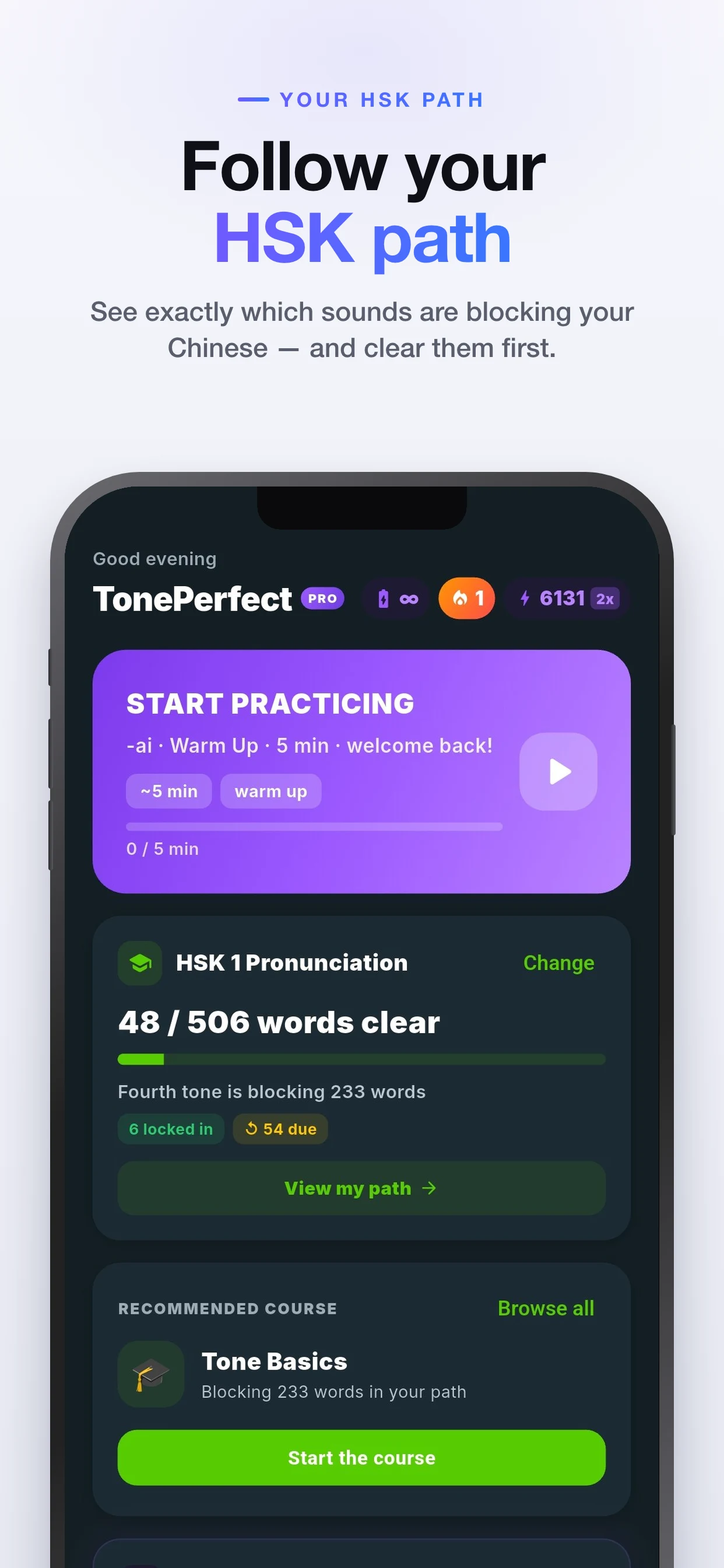 TonePerfect: Chinese AI Coach screenshot
